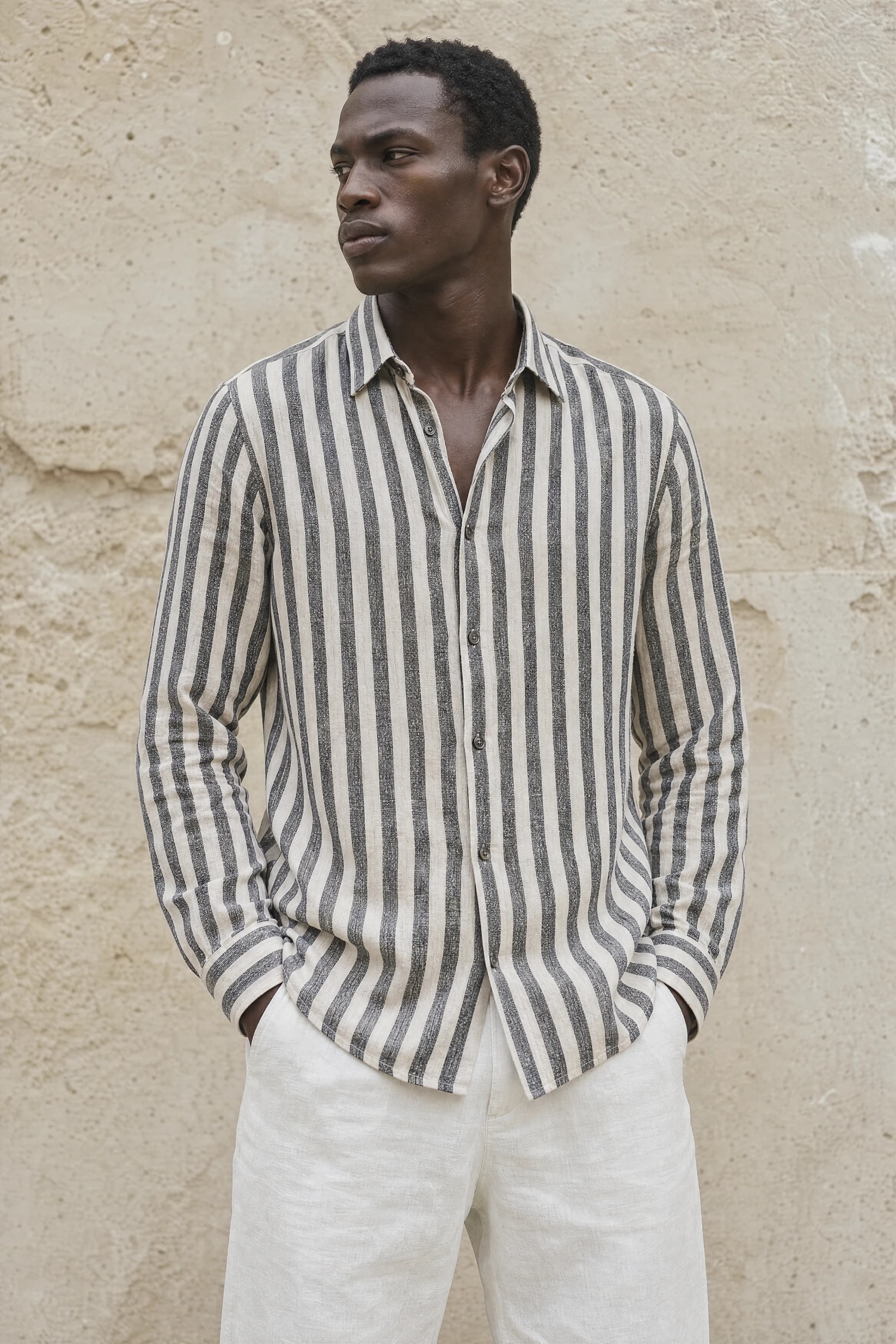 Linear Rebellion Linen